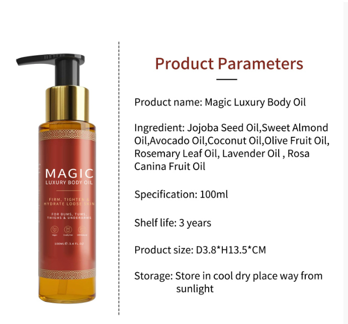 Nourishing Magic Body Oil For Soft, Radiant Skin