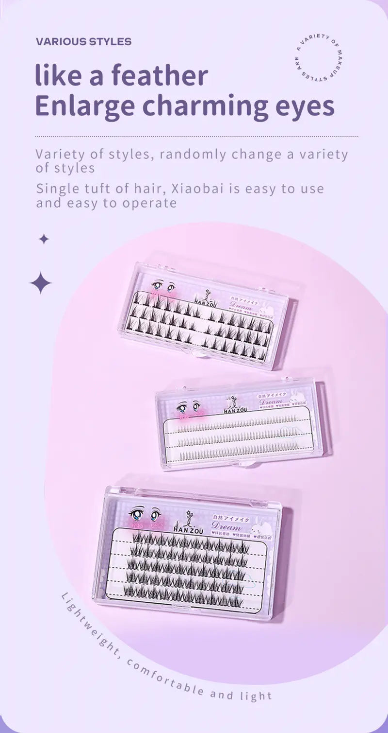 Manga Cluster Lashes – Wispy DIY Anime Look