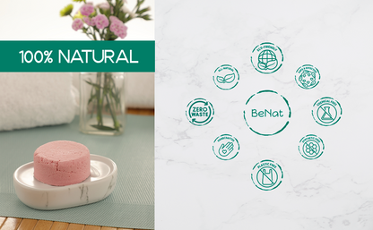 All-Natural Solid Shampoo Bar – Plastic-Free Hair Care
