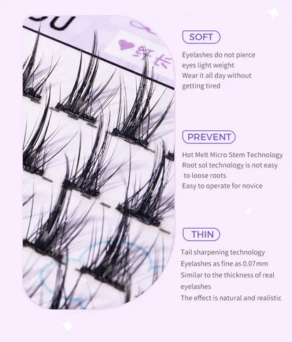 Manga Cluster Lashes – Wispy DIY Anime Look