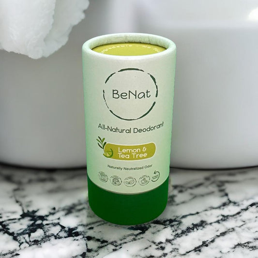 Natural Plastic-Free Deodorant Duo – Aluminum-Free