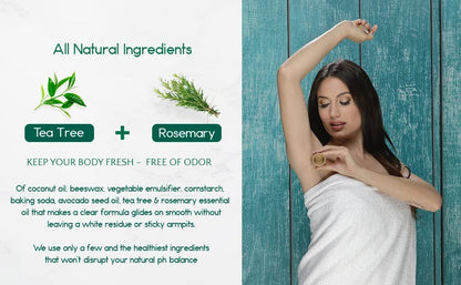 Natural Plastic-Free Deodorant Duo – Aluminum-Free