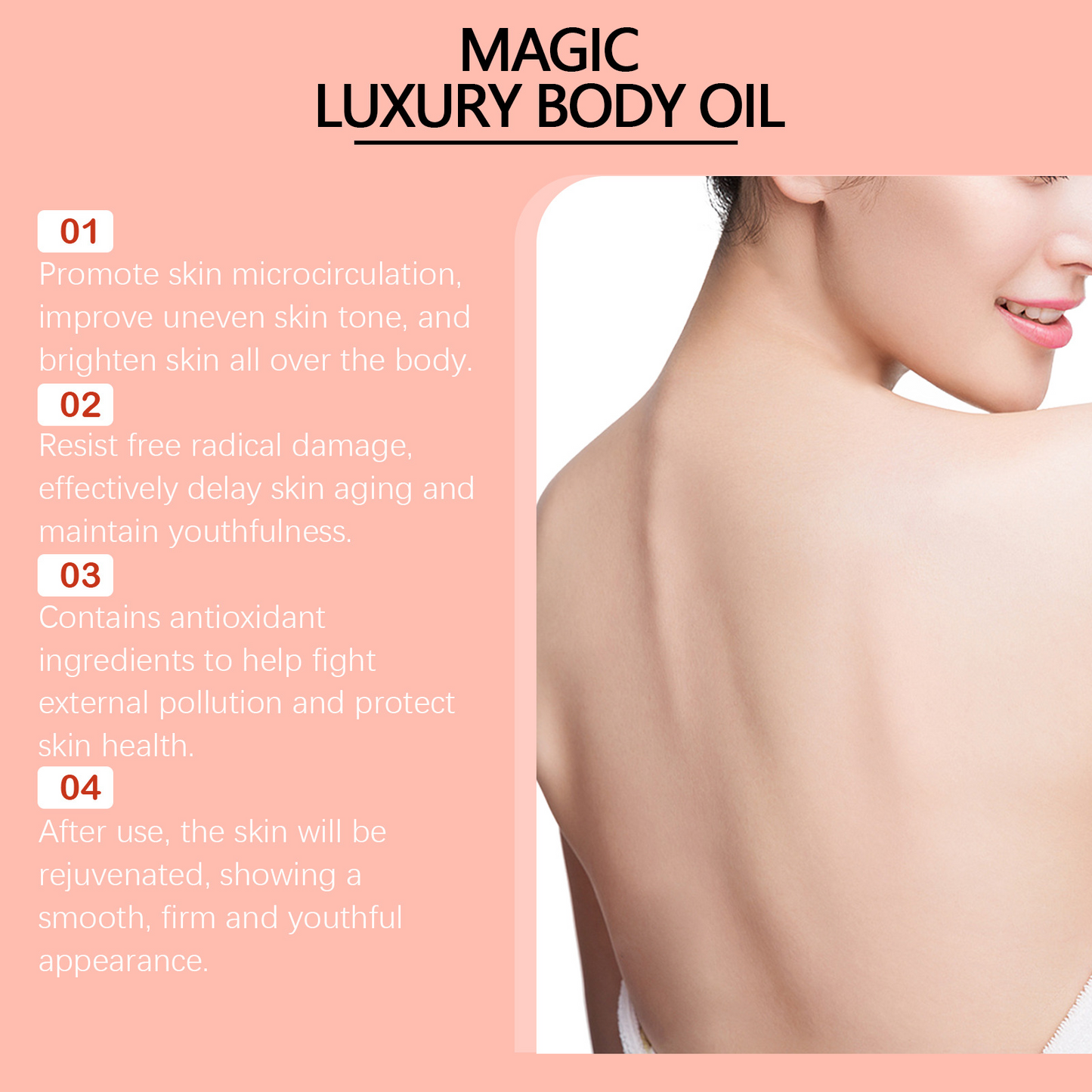 Soothing Body Oil For Dry & Sensitive Skin Hydration