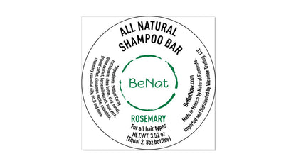 All-Natural Solid Shampoo Bar – Plastic-Free Hair Care