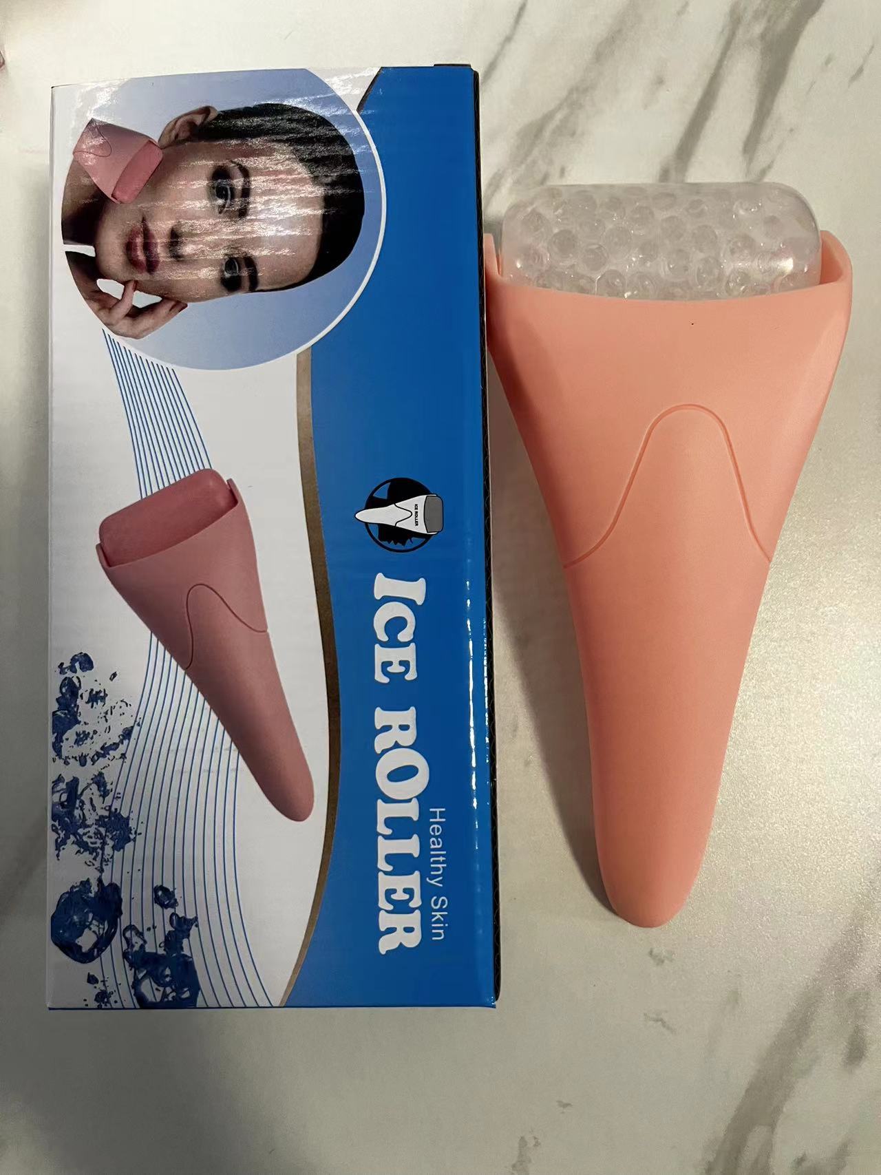 Cold Therapy Ice Roller Facial Massager