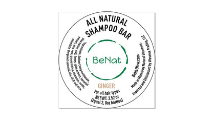 All-Natural Solid Shampoo Bar – Plastic-Free Hair Care