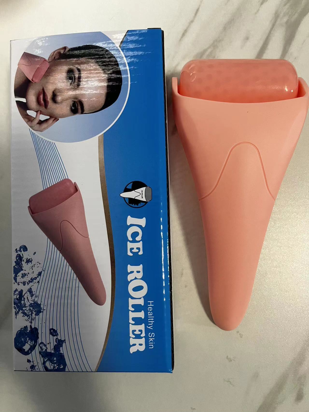 Cold Therapy Ice Roller Facial Massager