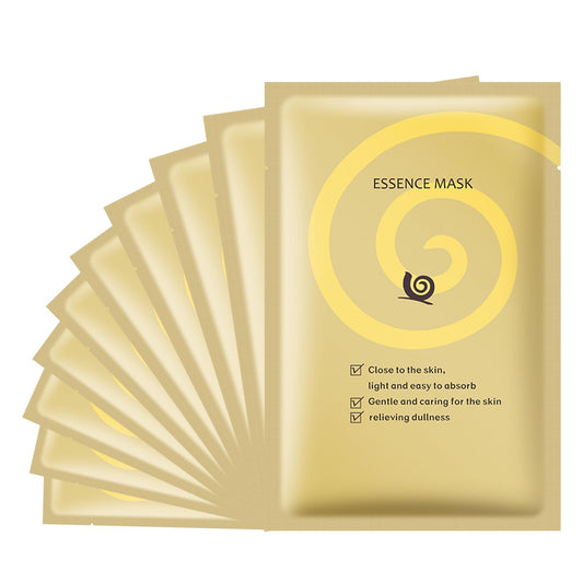 Snail Essence Face Sheet Masks for Women & Men 10 Packs Hydrating Facial Mask with Niacinamide for Moisturizing Hydration Face Mask Skin Care for All Skin Type