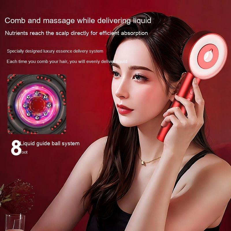 Scalp Massage Comb Brush – Relaxing Hair Care Tool