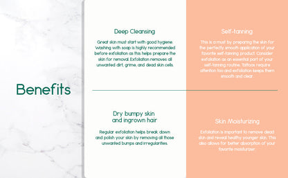 Silk Exfoliating Body Mitt – Deep Cleansing Glove