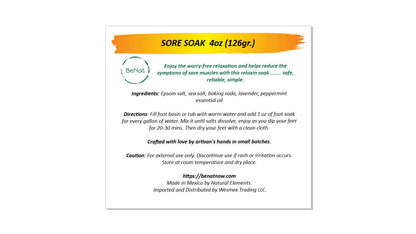 Detox Bath And Foot Soak – Natural Relaxing Salts