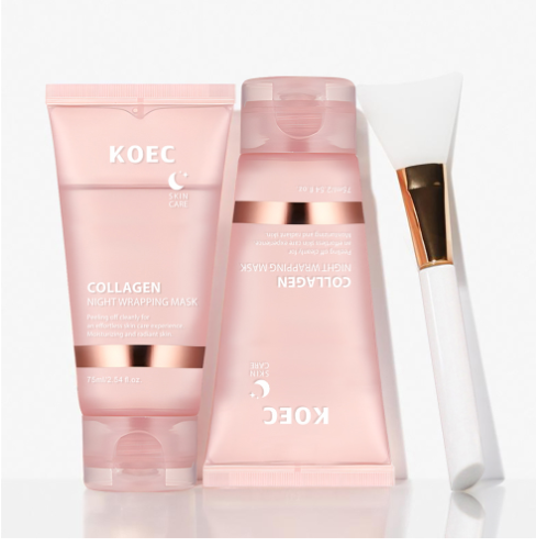 Collagen Peel-Off Face Mask – Hydrating Skincare Set