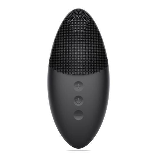 Chargeworx Groom Essentials Rechargeable Silicone Face Scrubber Face Massager Tool Waterproof Sonic Facial Cleansing Brush Skincare Eye Massager Face Exfoliator Face Brush Skin Care Tools