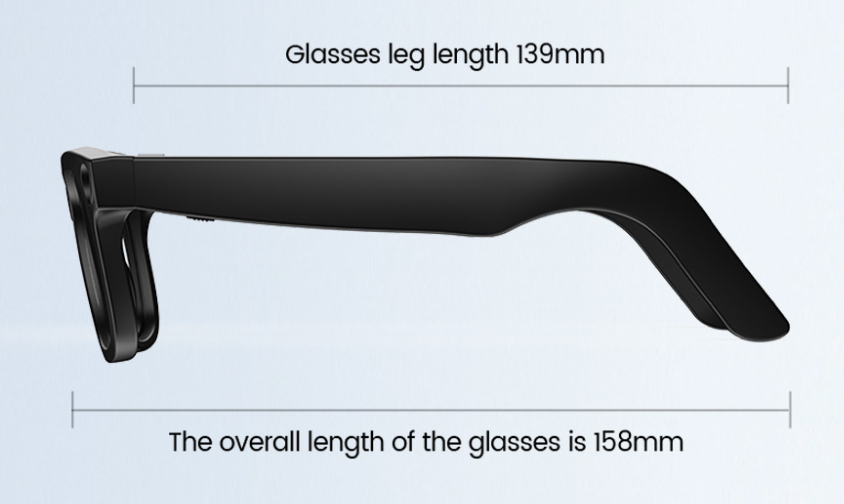 AI Smart Camera Glasses With HD Video & Voice Control