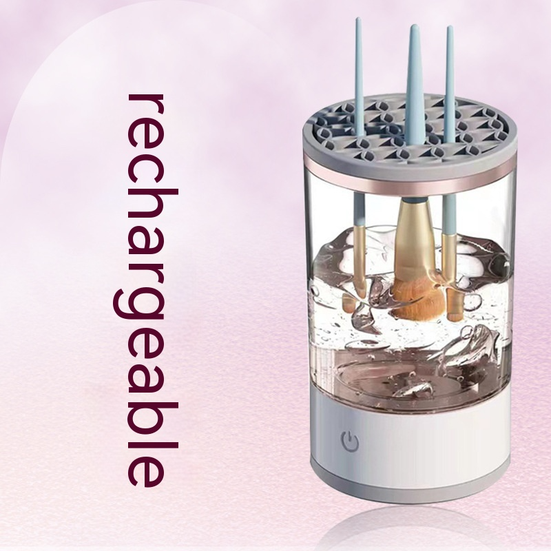 Rechargeable Makeup Brush Cleaner – Quick Spin Dry